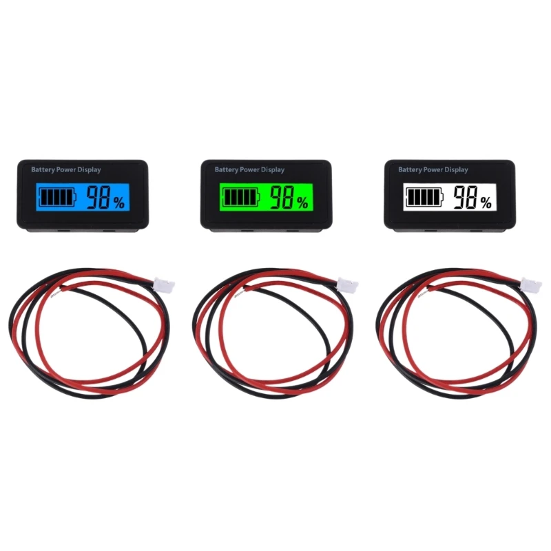 

Acid-Lithium Battery Power Percentage Capacity Batteries-Gauge Dropship