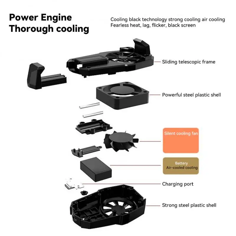 

Универсальный охлаждающий вентилятор, теплоотвод, силиконовый охладитель с воздушным охлаждением, легкий радиатор для мобильного телефон...