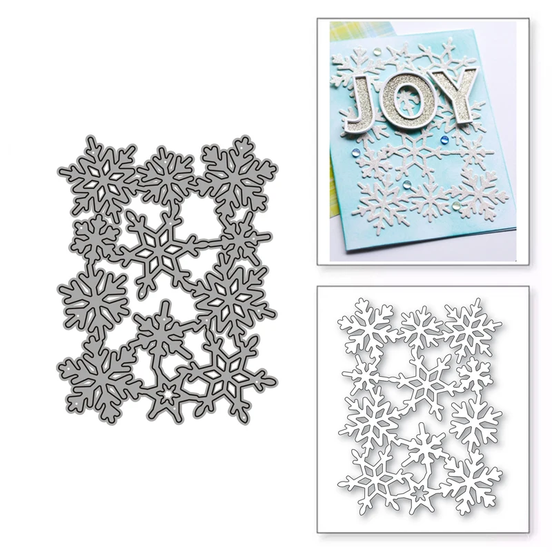

Snowflake Metal Cutting Dies for Scrapbooking New 2022 Mold Cut Stencil Handmade Tools DIY Card Make Mould Model Craft
