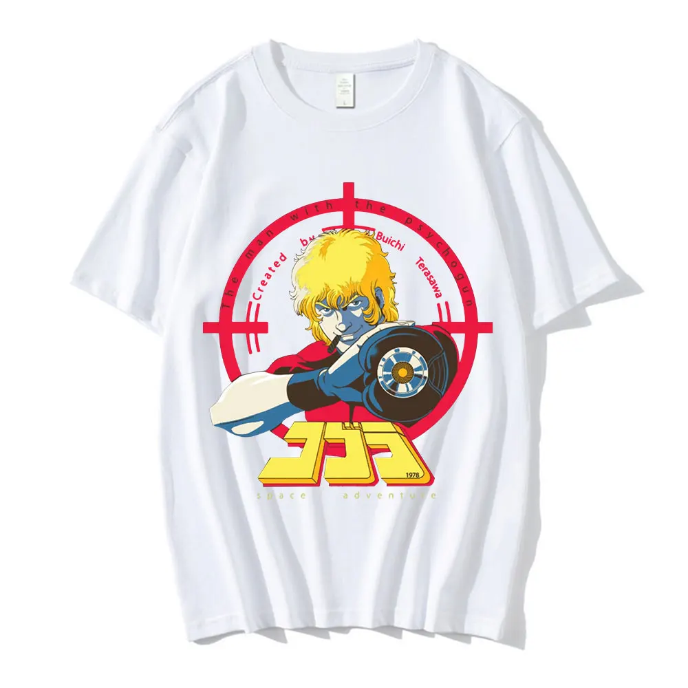 

2022 New Arrival Armaroid Space Adventure Cobra T-Shirts Men Anime Novelty Cotton Tee Shirt O Neck Short Sleeve T Shirt Clothes