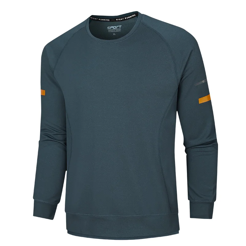 

Sweatshirt for Men Casual 2023 Autumn Winter Korean Fashion New Sport Shirt Training Jogging Gym Quick Dry Sportswear