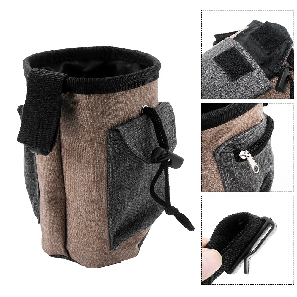 Сумка-тоут BORUiT для тренировок собак портативная из искусственной кожи прочная