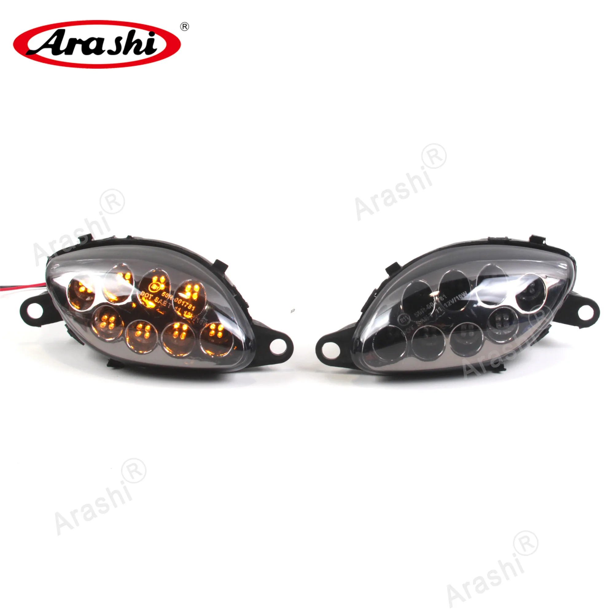 

1 пара, передний указатель поворота для SUZUKI Hayabusa GSXR1300 1999 - 2007 GSX1300R 2003 2004 2005 2006