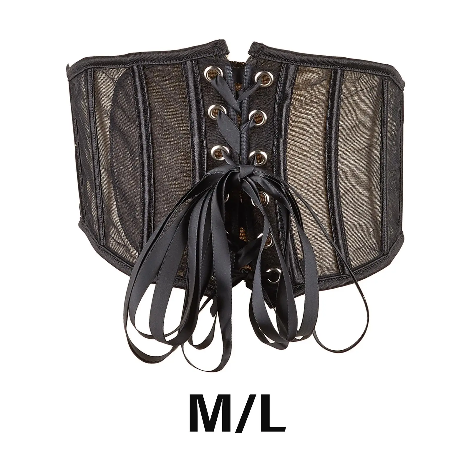 

Fashion Women Waist Belt Underbust Corset Waspie Girdle Lace up Warp