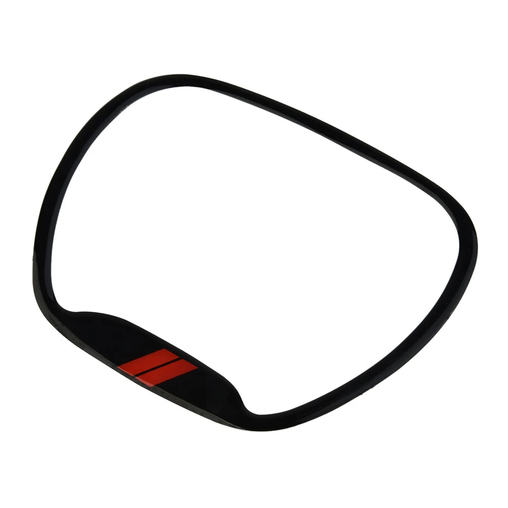 

Ring Cover Steering Wheel Center Car 1pcs/set 2015+ Black Cover Easy Install Fashion Decor High Class Replacement