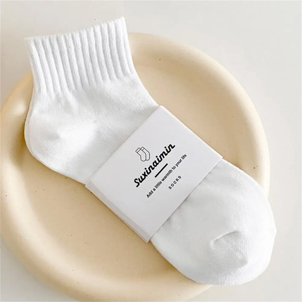 

Stylish Sports Socks Breathable Female Sweat-absorbing College Style Athletic Ankle Socks Lady Socks Women Socks 1 Pair