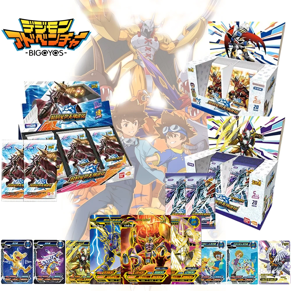 

Digimon Adventure KAYOU Cards Japanese Digimon Anime Games Party Toys Kids Album Children Gift Collection Hobby Boxes Card Paper