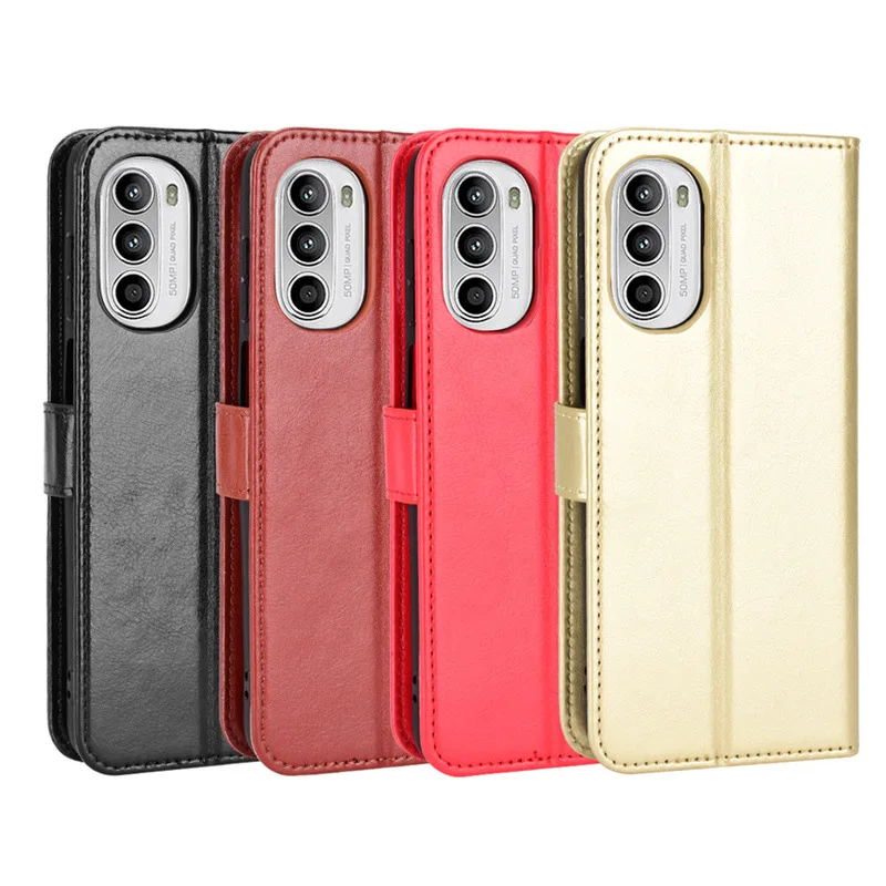 

Flip Leather Wallet Phone Case For Motorola Moto G52 G82 G71S G22 G32 G42 G50 G60 G62 G71 5G G72