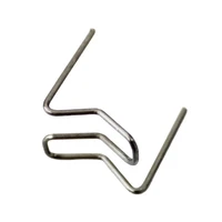 100pcs bumper repair staples 0 8mm curved w shape hot stapler staples for plastic welder welding wire