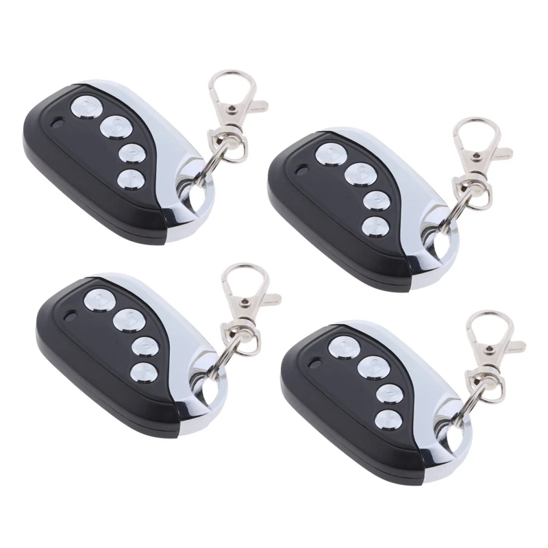 

4X Universal 433Mhz Wireless Remote Control Key Fob For Rolling Code Hcs360, Hcs301, Hcs300, Hcs201 Electric Garage Door