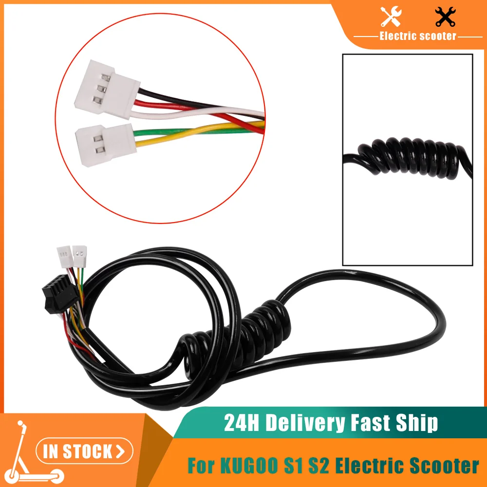 

Electric Scooter Cable For KUGOO S1 S2 1PC Power Charger Line Adapter Plug Battery to Circuit board ac Original Power Cord Part
