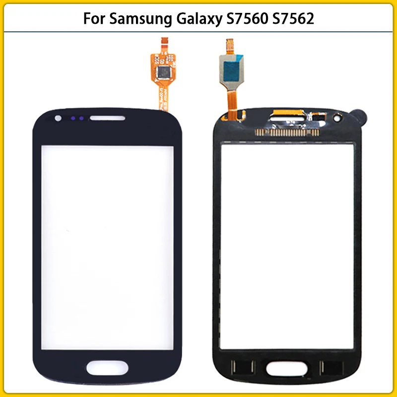 For Samsung Galaxy Trend DUOS S7560 S7562 GT-S7562 7562 Touch Screen Panel Digitizer Sensor Front Glass Lens Touchscreen Cover