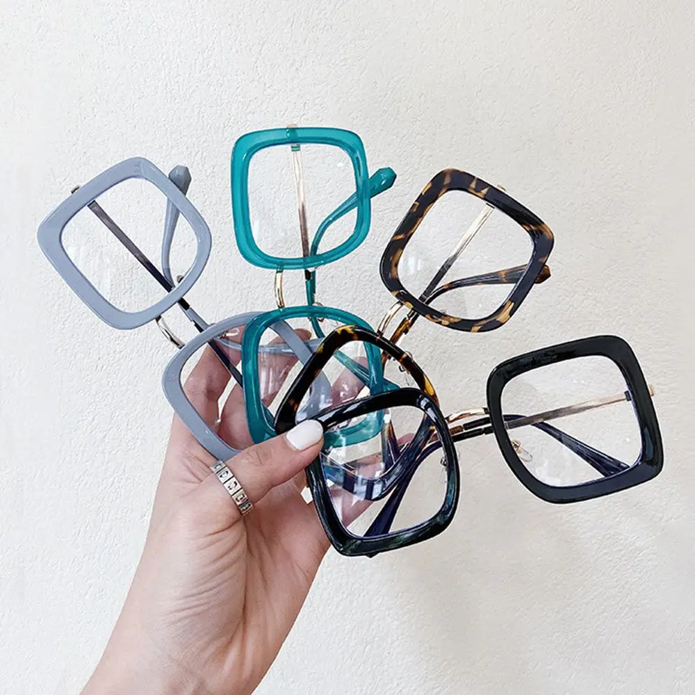

Fashion Office Portable Durable Ultra Light Frame Anti-Blue Light Glasses Computer Goggles Oversized Eyeglasses