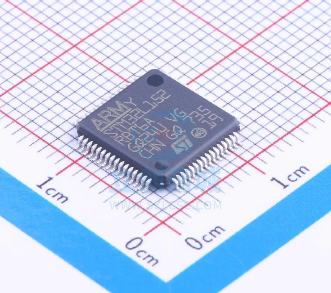 

100% New Original STM32L152RBT6A Package LQFP-64 New Original Genuine Microcontroller (MCU/MPU/SOC) IC Chi
