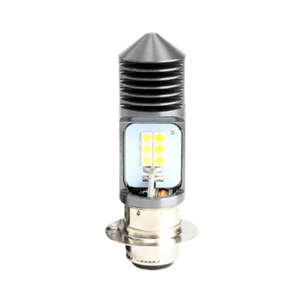 

1 шт. PX15D/H6 H4 Светодиодная лампа для фар универсальная мотоциклетная двухцветная фара дальнего/ближнего света высококачественные яркие аксе...