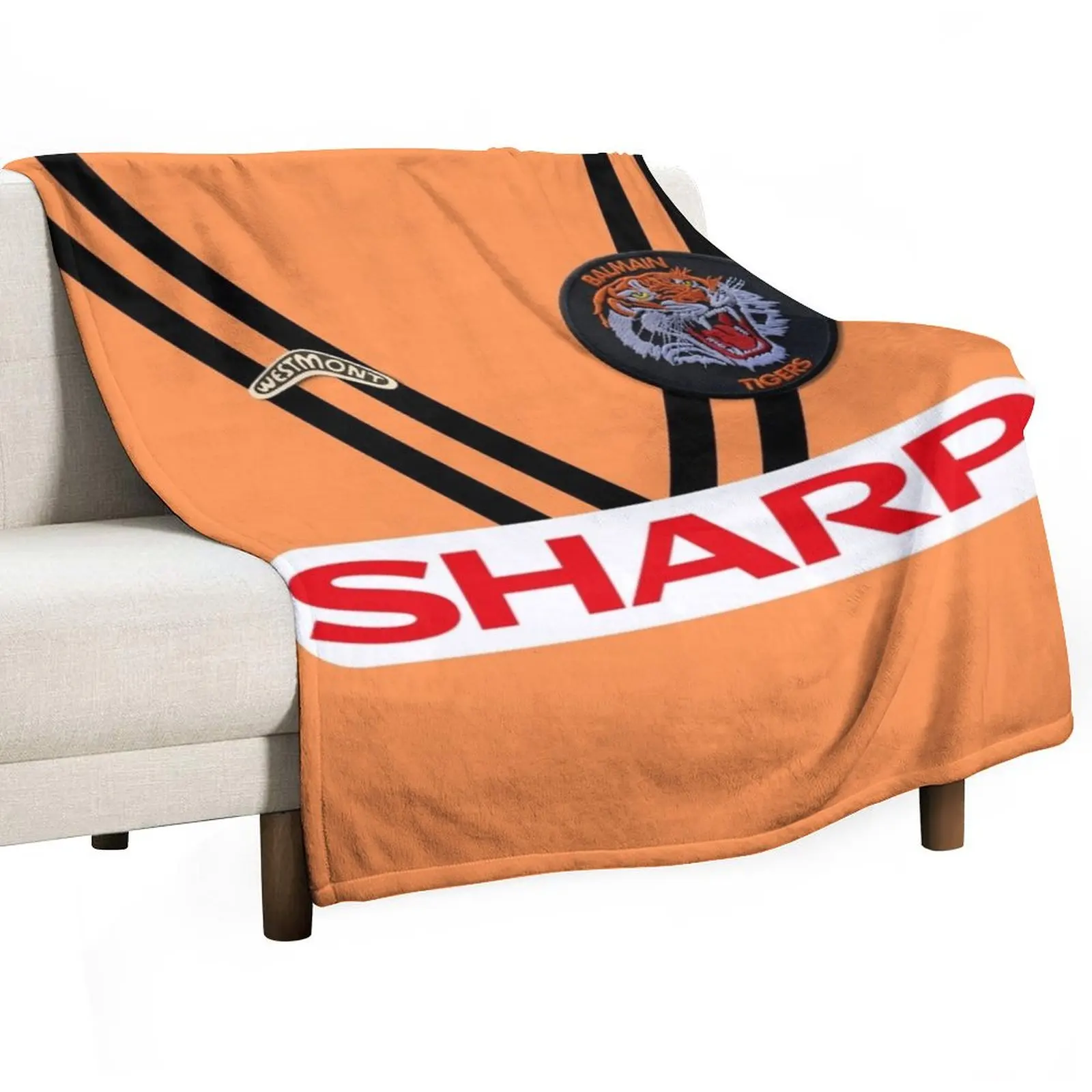 BALMAIN TIGERS 1981 плюшевое одеяло