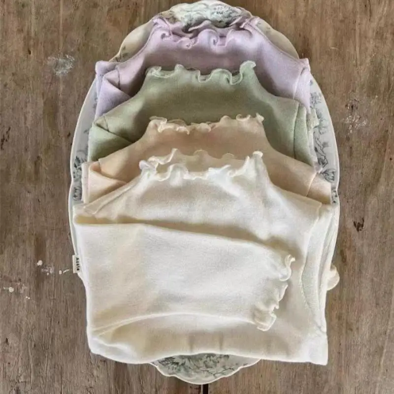 Футболка с длинным рукавом для маленьких девочек