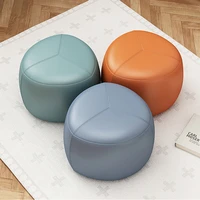 protable step stool belly bench small entrance low office footrest modern design living room house de pouf household furniture
