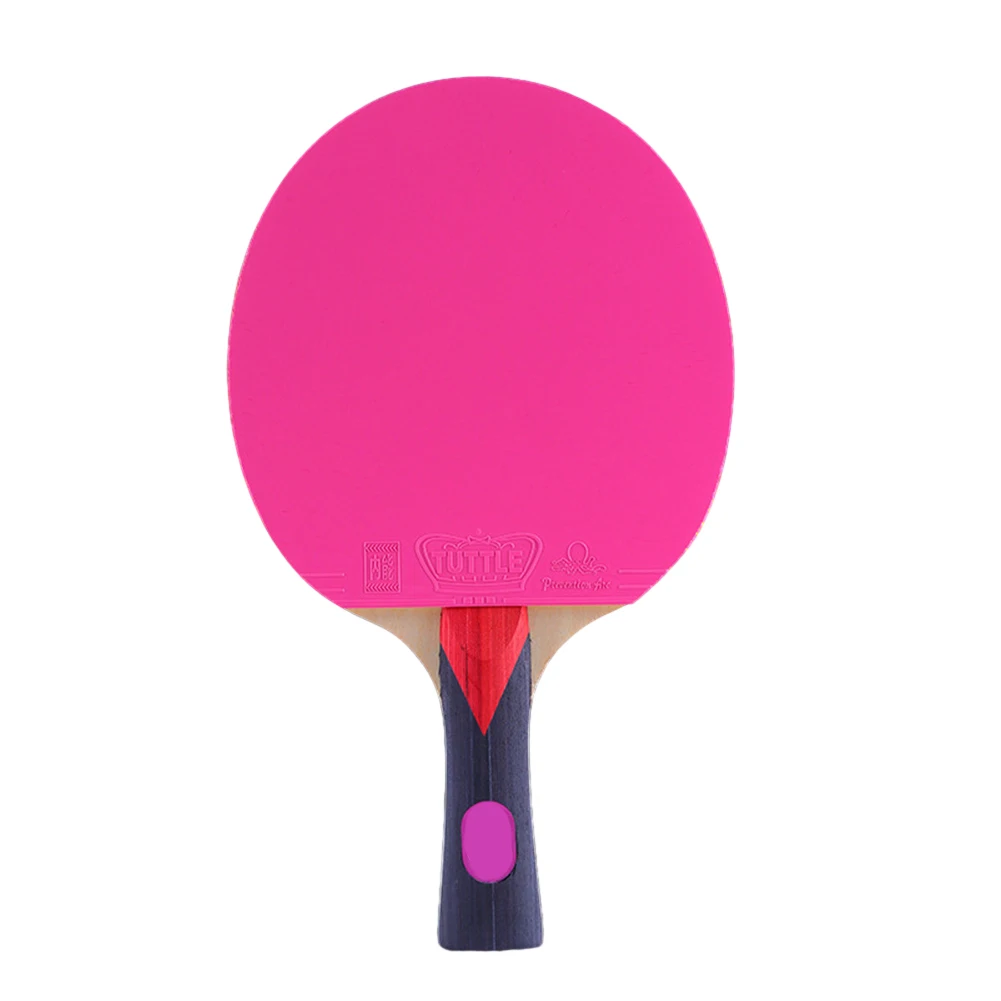 

Durable Table Tennis Racket Table Tennis Bag Bag Racket Sweat-absorbing Wood 7 Ply Wood Long Handle Medium Hardness Sponge