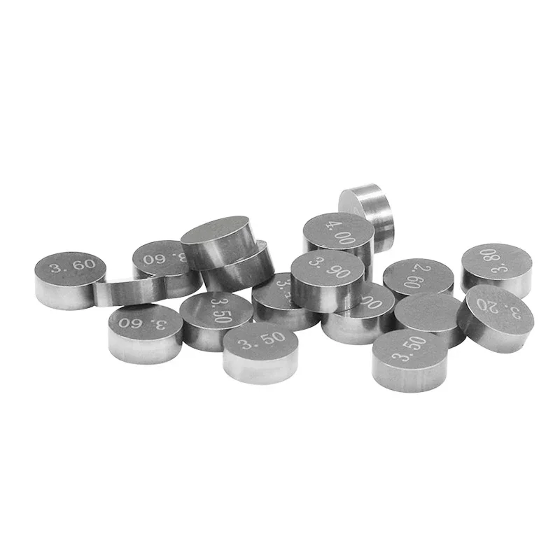 

Регулируемая прокладка клапана мотоцикла диаметром 7,48 мм для Honda Suzuki Yamaha Kawasaki, толщина деталей двигателя 1,20-2,20 мм