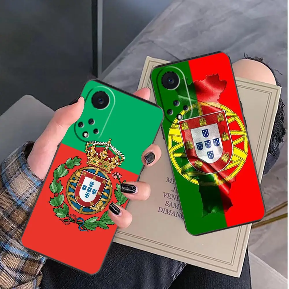 

Case For Huawei NOVA Y90 Y70 Y61 10 9 9 Plus 8 8I 7 7I 6 SE 5 5I 4 3 3I 2S Lite Plus Pro Case Funda Coque Shell Flag Of Portugal