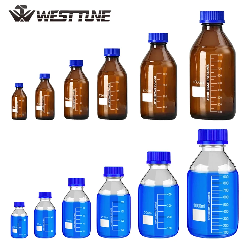 

Бутылки стеклянные градуированные WESTTUNE