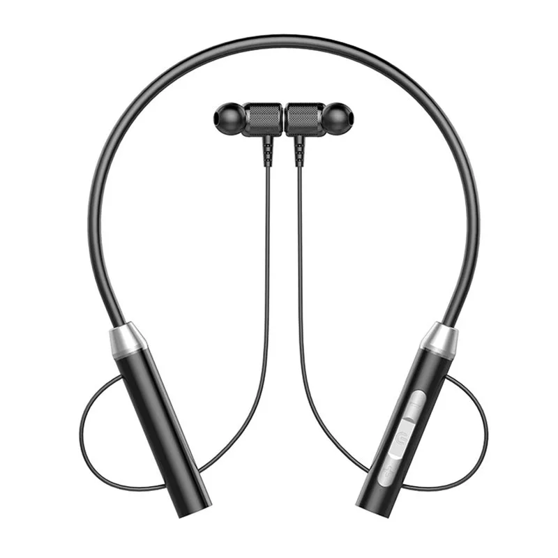 Беспроводные Bluetooth-наушники с шейным ремешком