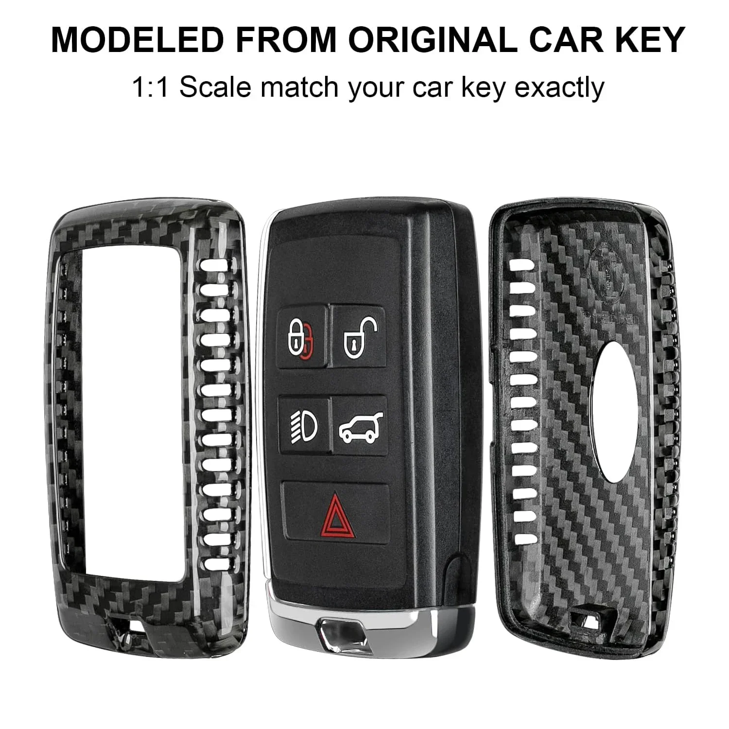 Чехол для ключей Land Rover защитный чехол из углеродного волокна Range Defender 110S Dsicovery Vogue