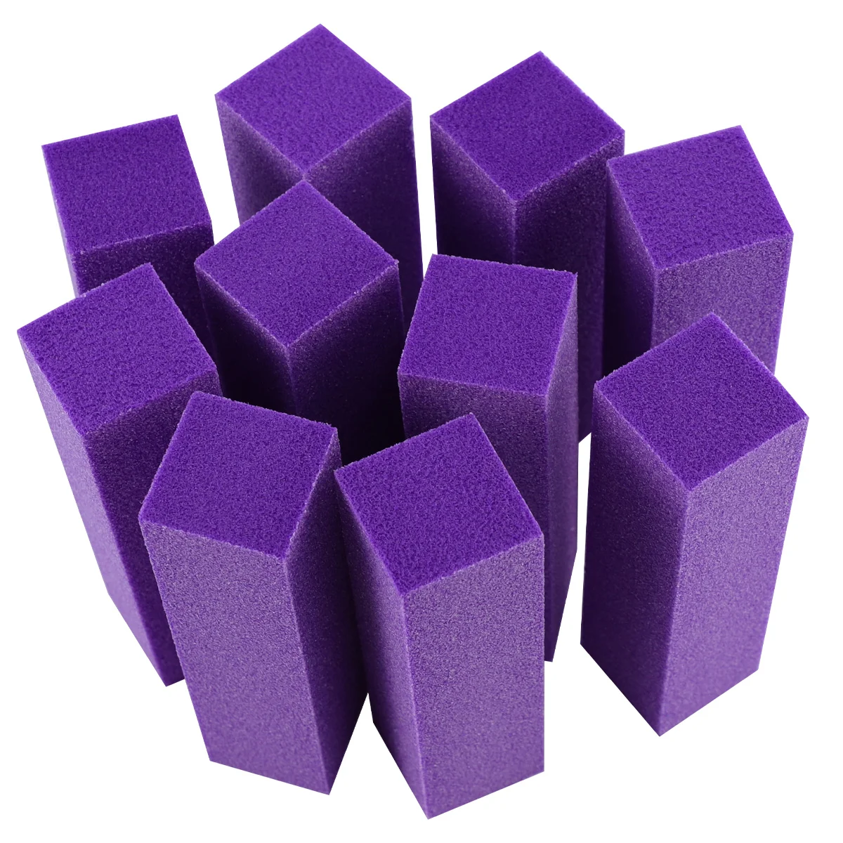 10 шт. блок для полировки ногтей набор файлов с губкой портативные инструменты