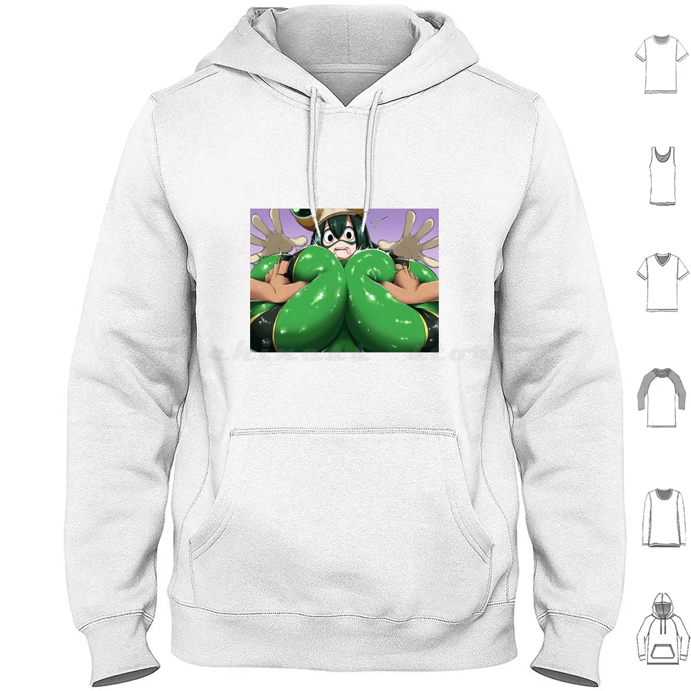 Женская хлопковая толстовка с длинным рукавом frtsuyu Lewd сексуальные аниме девушки