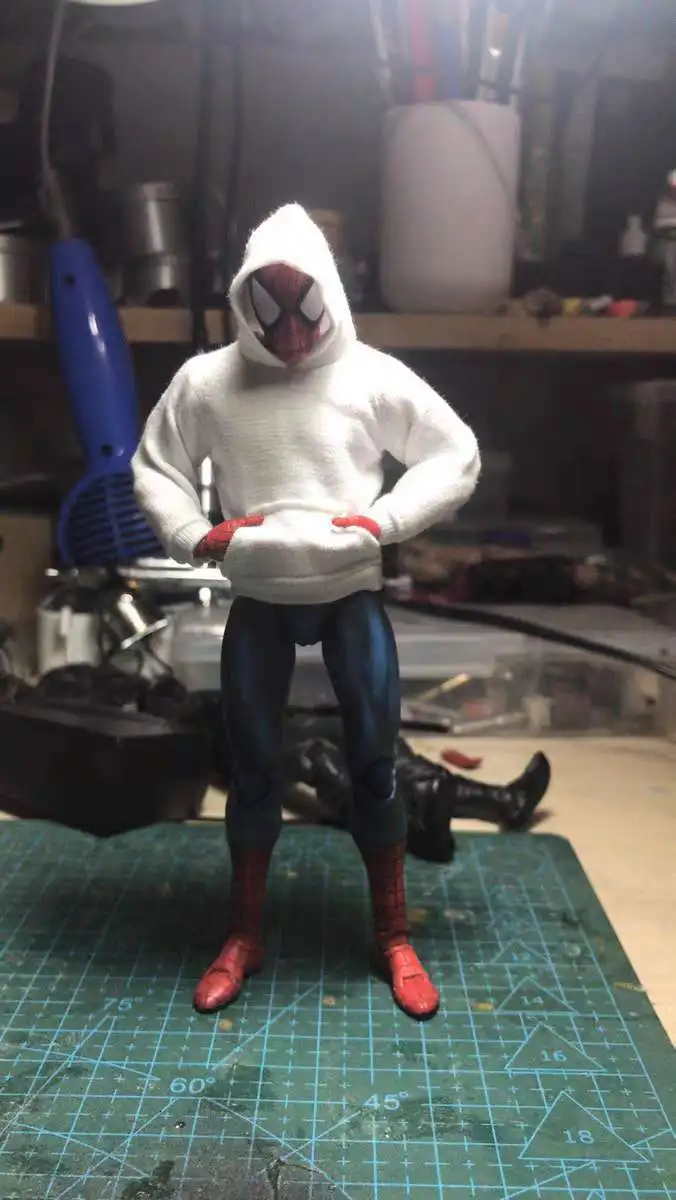 

1/12th Sweatshirt Coat Model for 6" SHF Action Doll Toys