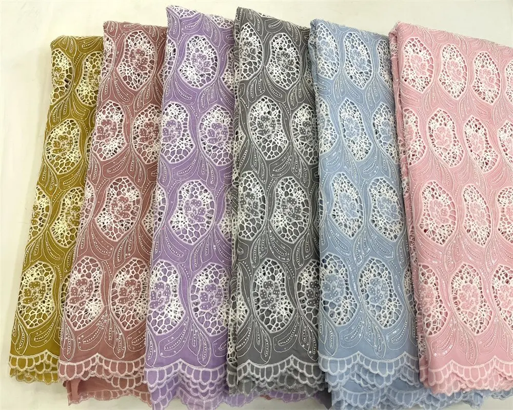 Шифон Лидер продаж африканская Сетка кружевная ткань нигерийский французский
