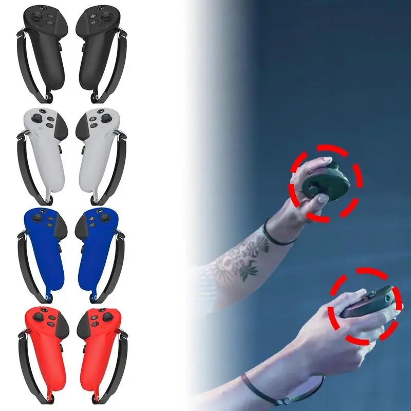 Силиконовый чехол, защитный чехол для контроллера MetaQuest Pro, ремешок для Oculus Pro Smart Accessories