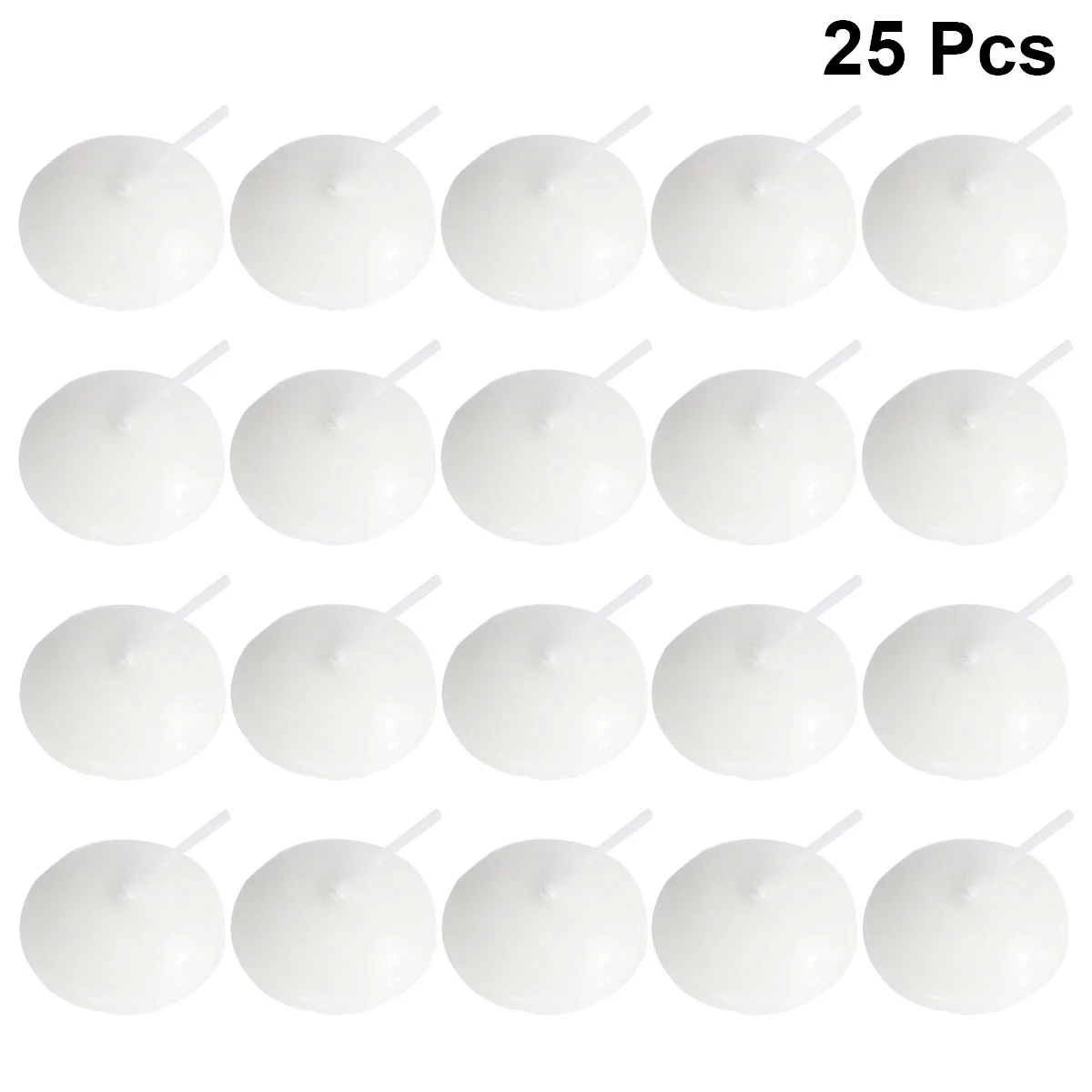 

25PCS LED Tealight Floating Candles for Pool Floating Candles Event Floating Candles Floating Tealight Candles