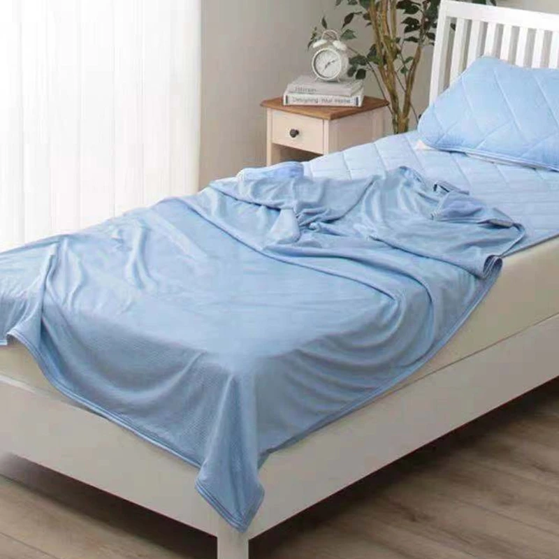 

Cooling Blankets for Hot Sleepers Summer Blanket Thin Lightweight Breathable Soft Double Side Enhanced Cooling Blanket