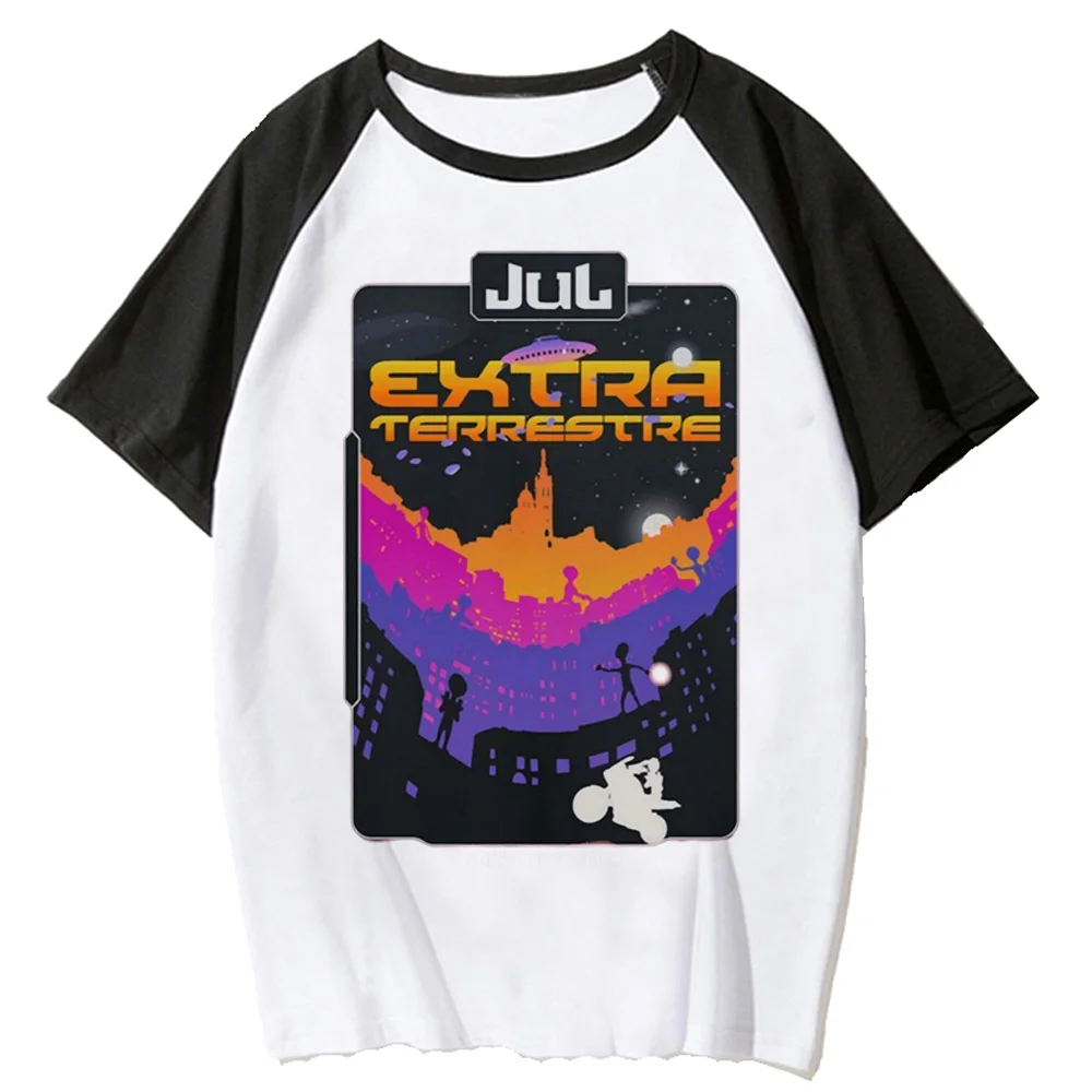 Женские футболки Jul в стиле Харадзюку женская уличная одежда из комиксов 2000-х