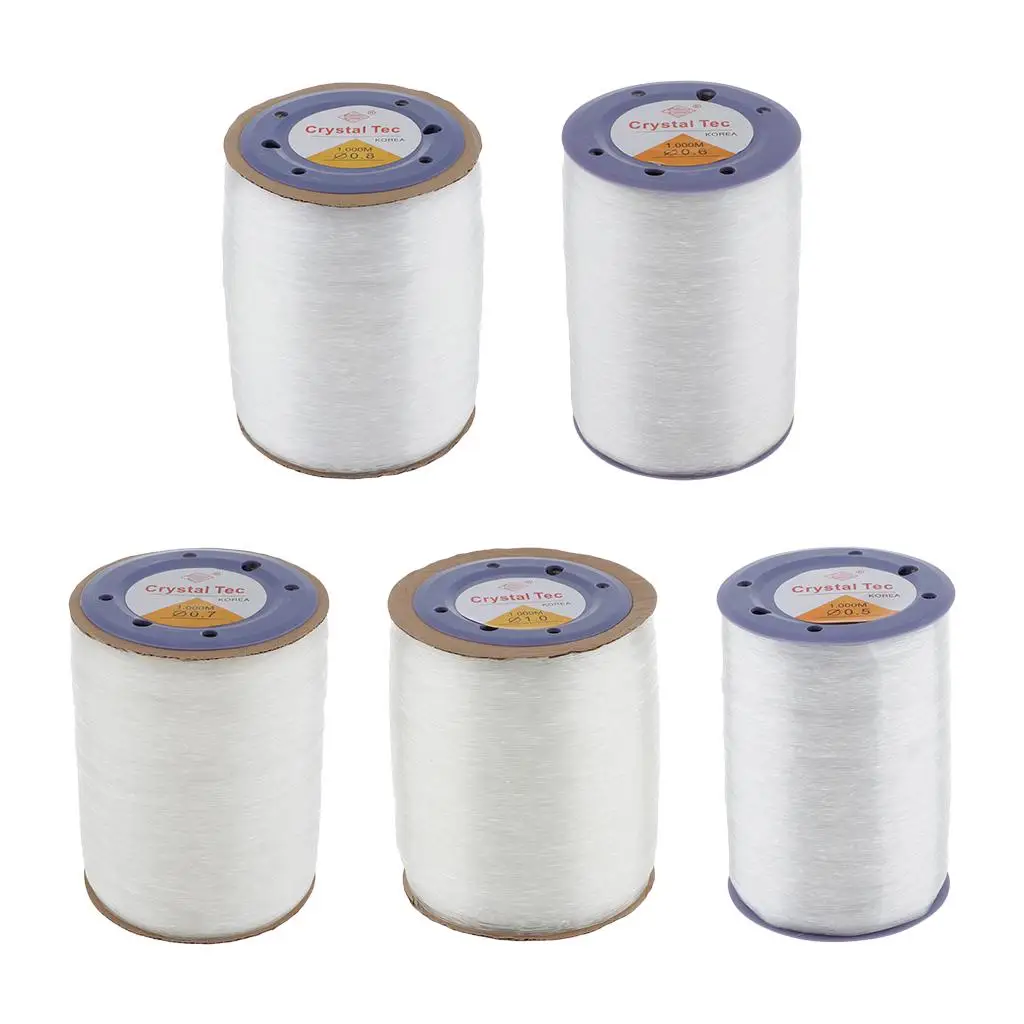 

Clear Crystal Stretchy Elastic Cord Beading Line for Bracelet Beading