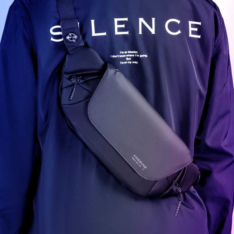 

Bags, Men's Chest Kingons Bags,hip-hop 2022 Autumn/winter Gifts Wonderful Men's Bag Chest Boyfriends, Cool Chest Waterproof For
