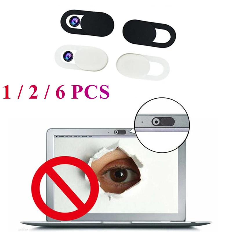 

1 2 4 6 10 Pcs WebCam Cover Phone Antispy Universal Camera Lenses Privacy Sticker For Iphone Mobile Phone Ipad Tablet PC Laptops
