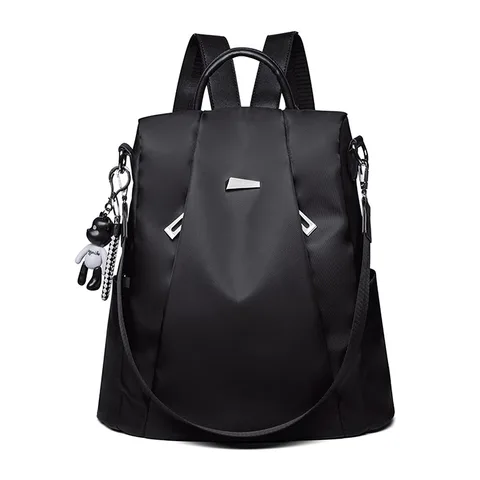 Женский рюкзак FOXER в стиле преппи с надписью, вместительная тканевая школьная сумка с защитой от кражи, на молнии, модные дорожные сумки
