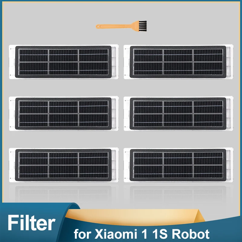 

Hepa-фильтр для пылесоса Xiaomi 1 1 S SDJQR01RR Roborock S50 S51 S55 S5 Max S6 S6 MaxV S6