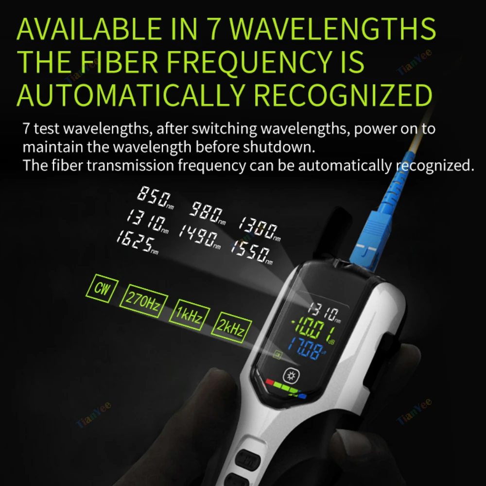 Высокоточный оптический измеритель мощности литий-ионной батареи G7 цветной