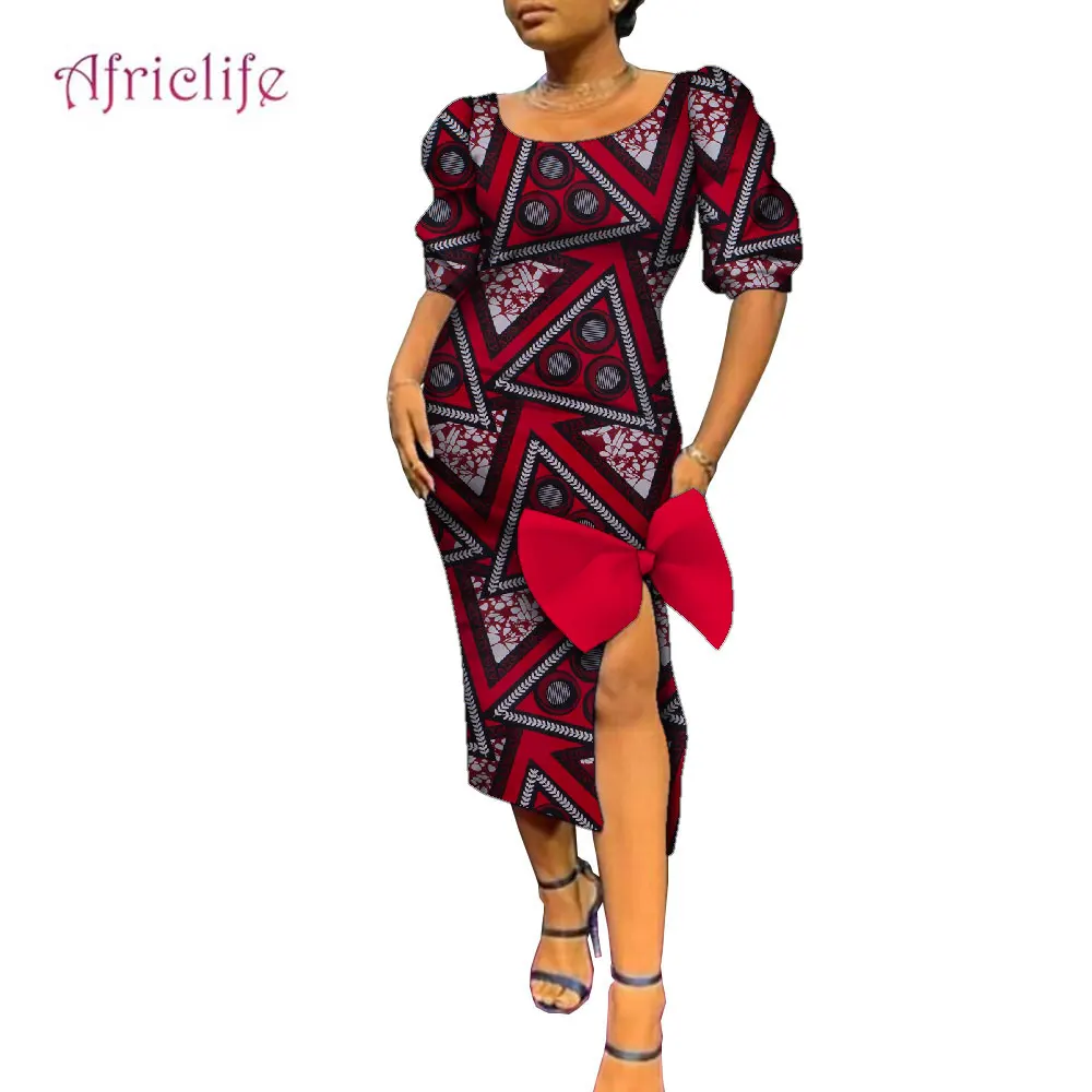 African Clothes for Women Lovely Lady Birthday Dresses WY9563