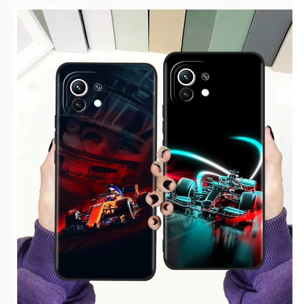 

Formula 1 F1 Car Phone Case for Xiaomi Poco F3 X3 X4 GT NFC M3 Mi 9T 11 Ultra 11X 11i Note 10T Pro Lite 5G Silicone Cover Fundas