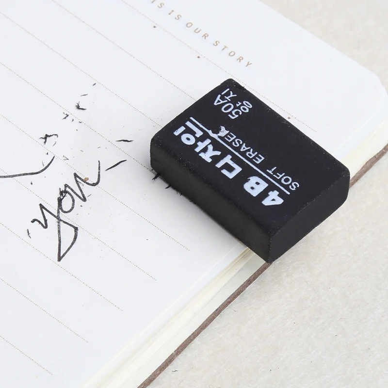 5 шт. мягкие резиновые ластики-карандаши для рисования |