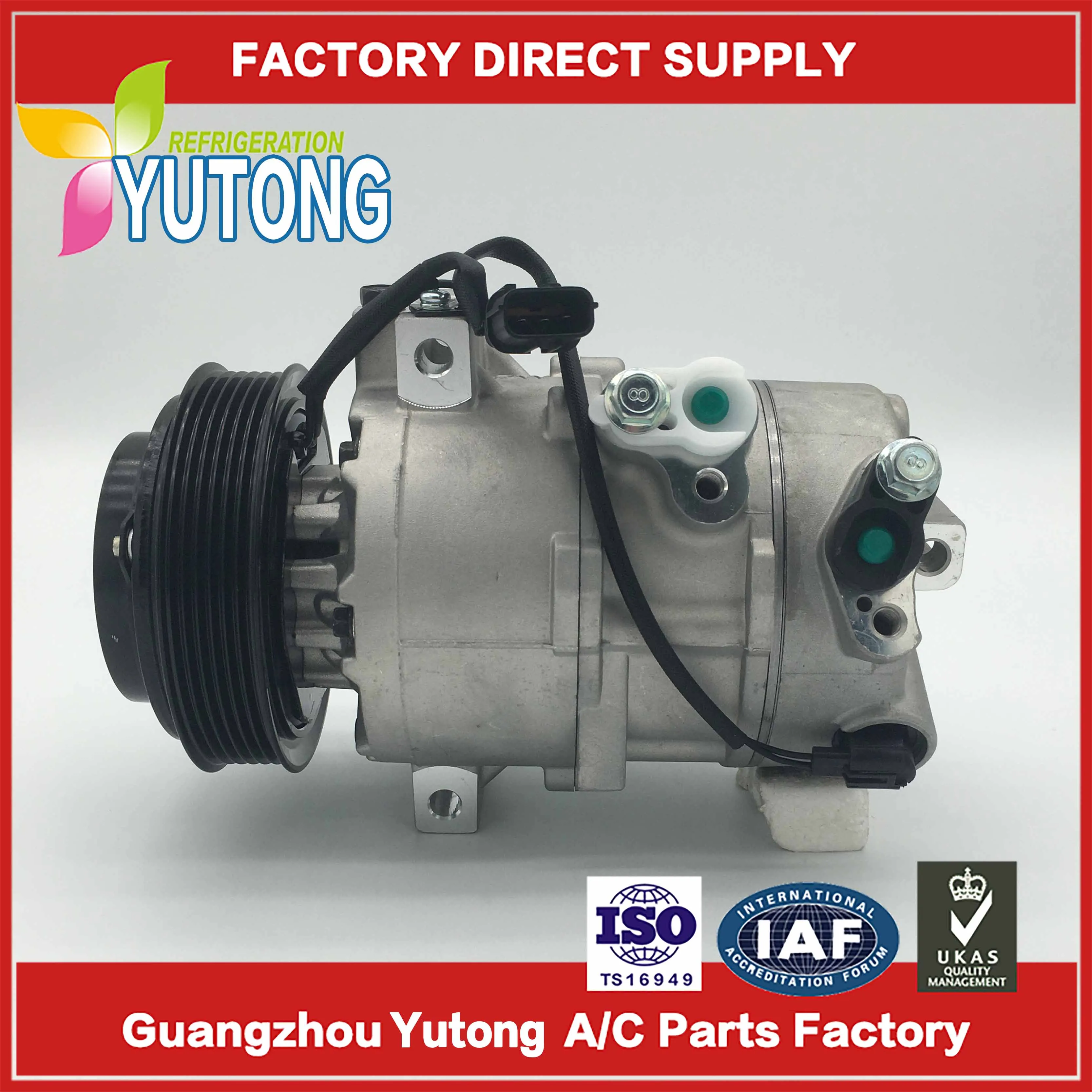 

AC Compressor for Hyundai Tucson Kia Sportage 2015 to 2017 977012S601 97701D3200 977012S600 97701-2S601 97701-D3200 97701-2S600