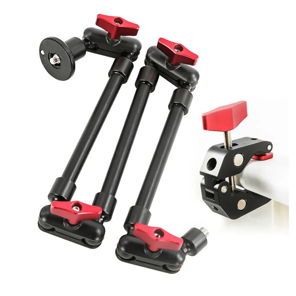 

Foldable Magic Arm with Desk Super Clip Mount for Smartphone Camcorder Action Camera Gopro Bracket for Xiaomi iPhone 14 13 12