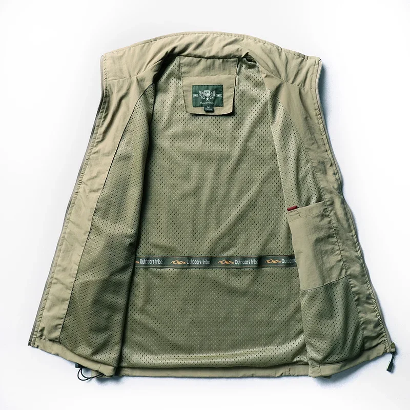 Бренд CASUMANL 2024 новый повседневный мужской жилет модная рабочая одежда