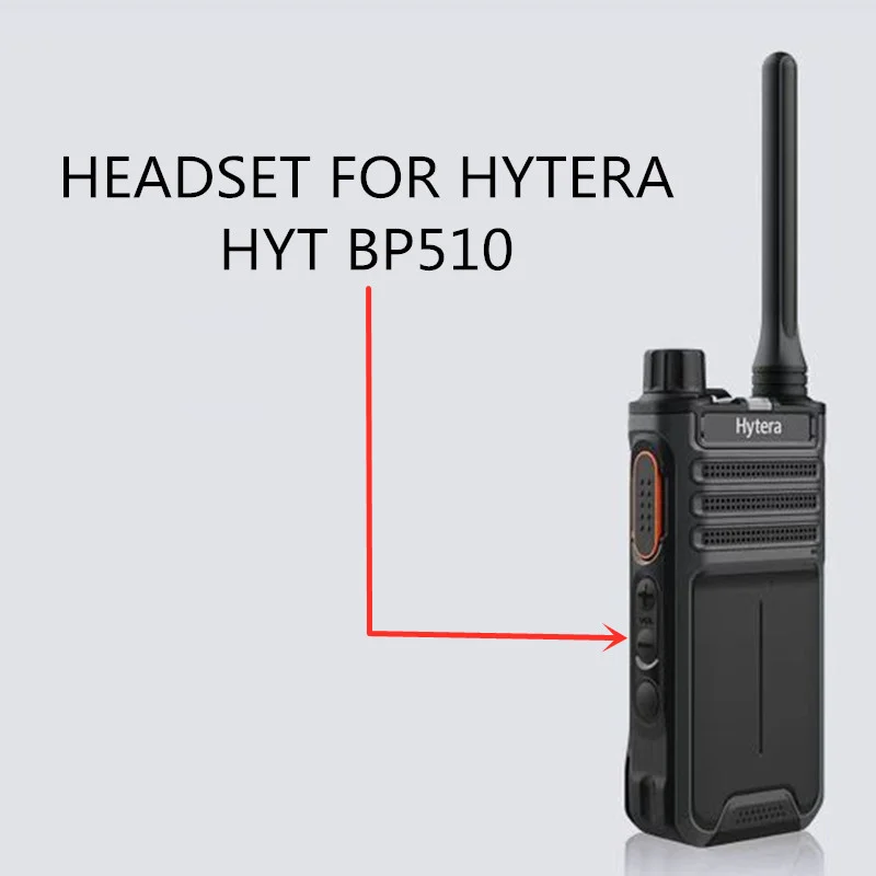 9-pins EHN36 C G shape Earpiece PTT Microphone Privacy Surveillance Headset Earphone work for HYT Hytera AP58X AP510 BP560 AP580