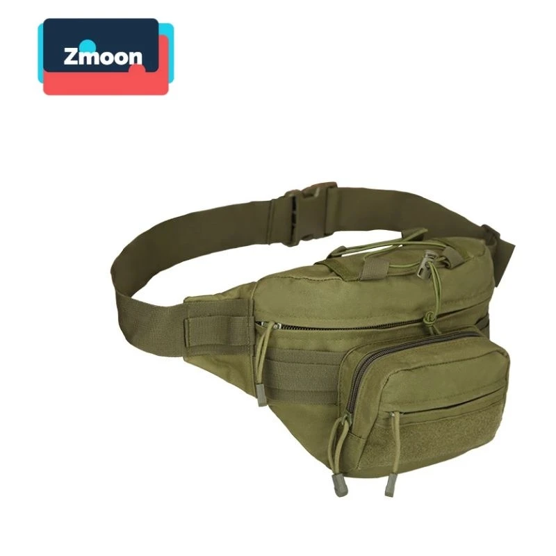 

15*17*19CM Nylon Khaki Black Multicam Camouflage Waistbag Shoulder Bag